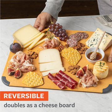 Chop Shop 4-Piece Cutting Board Set with Stand