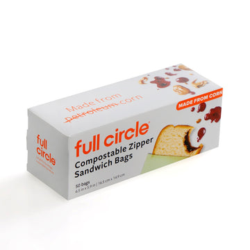 Compostable Zipper Sandwich Bags