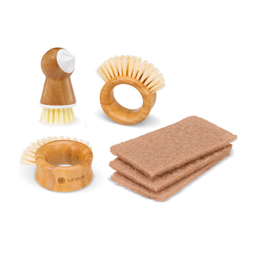 4-Piece Veggie Scrub Set