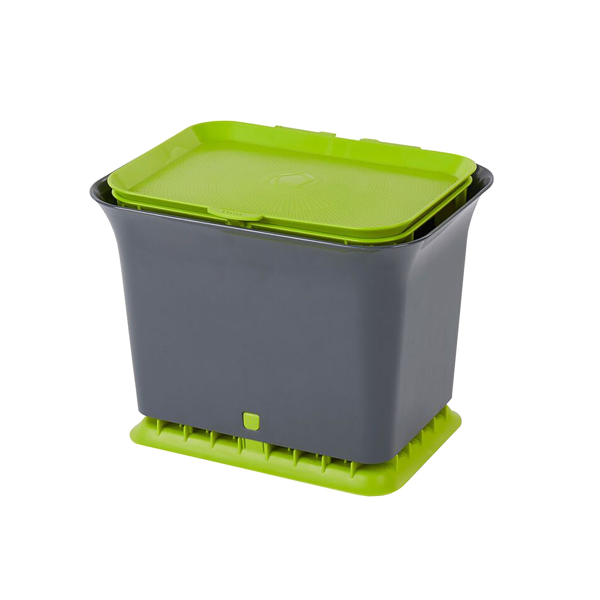 The Relaxed Gardener Kitchen Compost Bin 0.8 Gallon - Rust Proof and Leak Proof