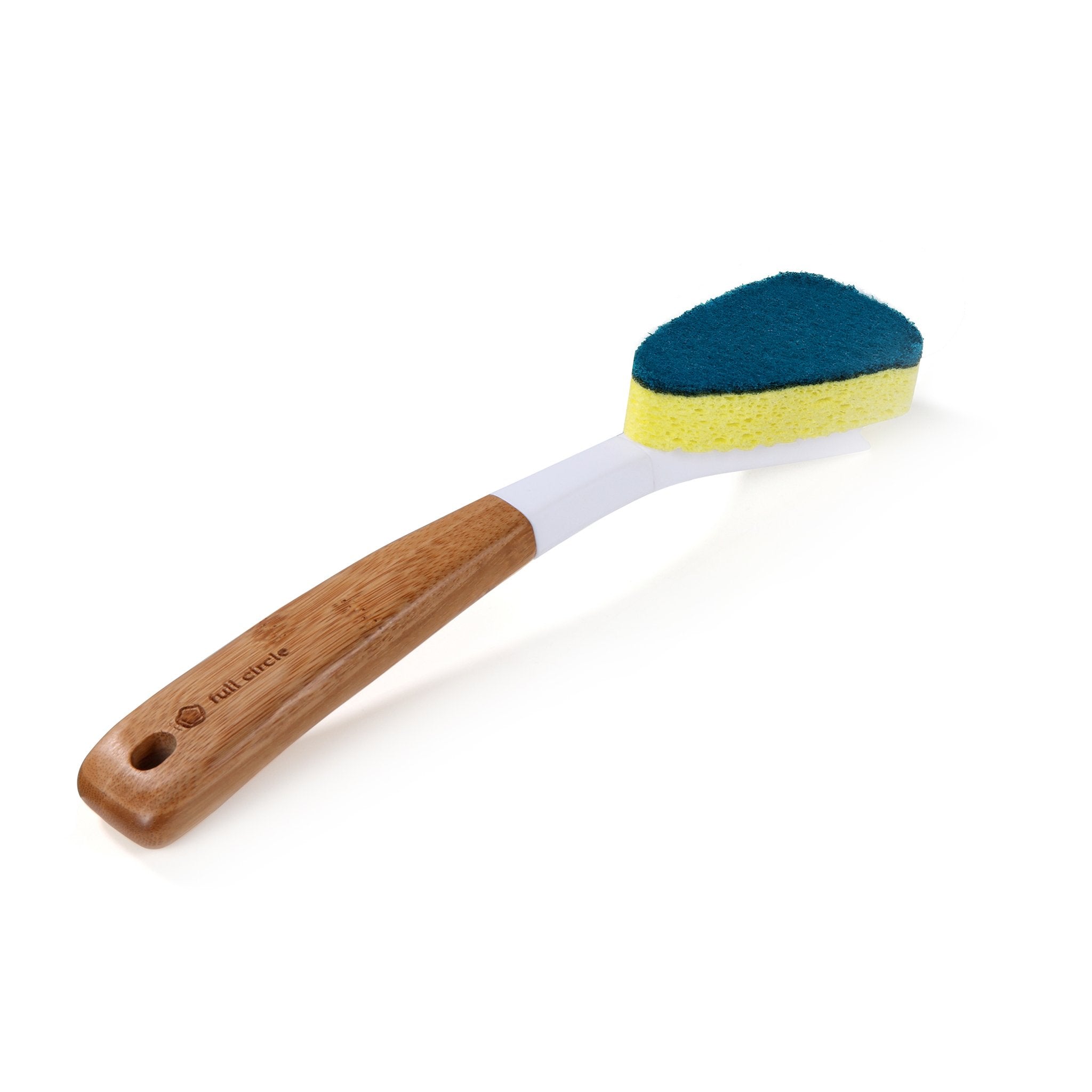 Dish Washing Tool Cleaning Brush With Refill Liquid Handle Sponge  Replaceable