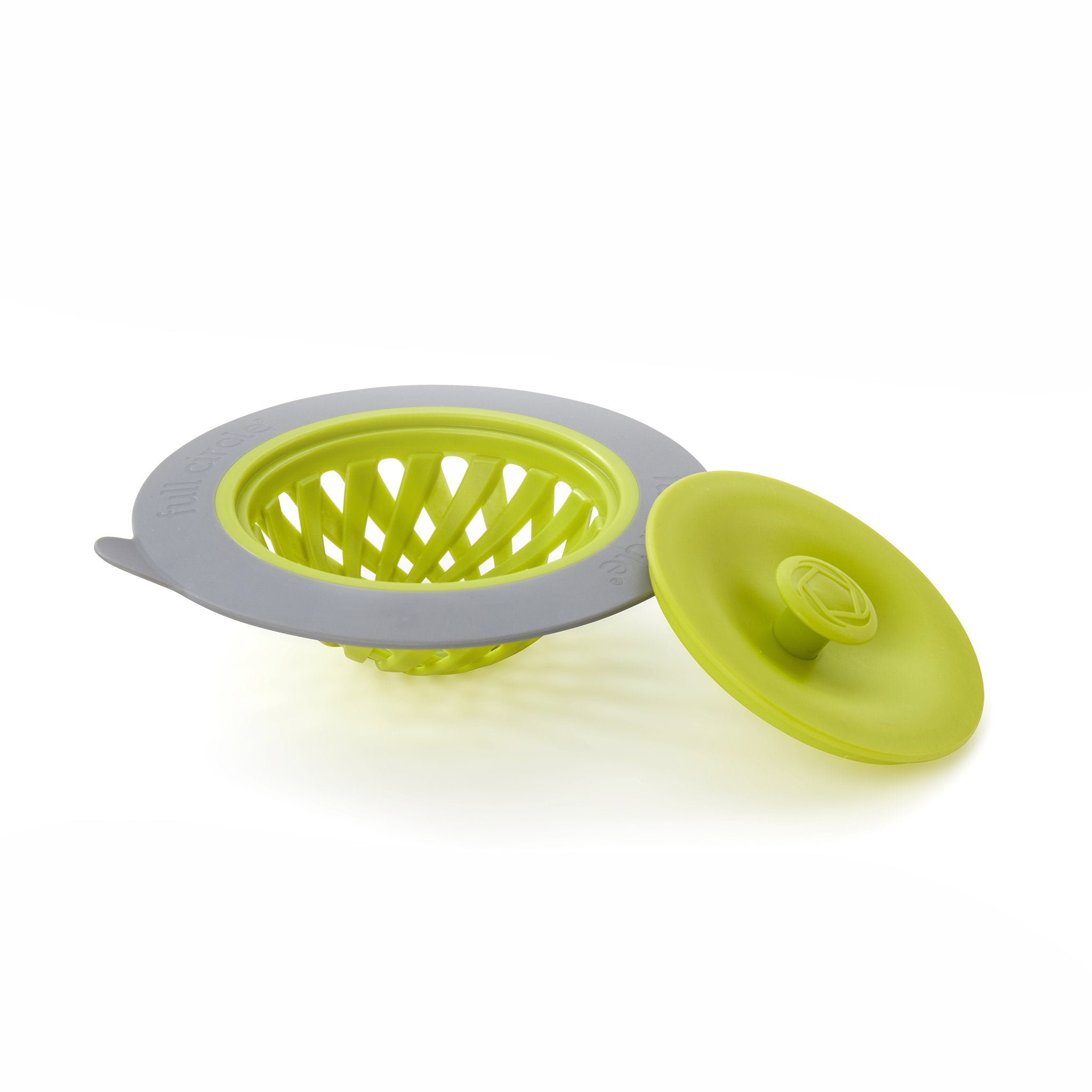 Full Circle Sink Strainer, Stopper, Recycled Plastic – Full Circle