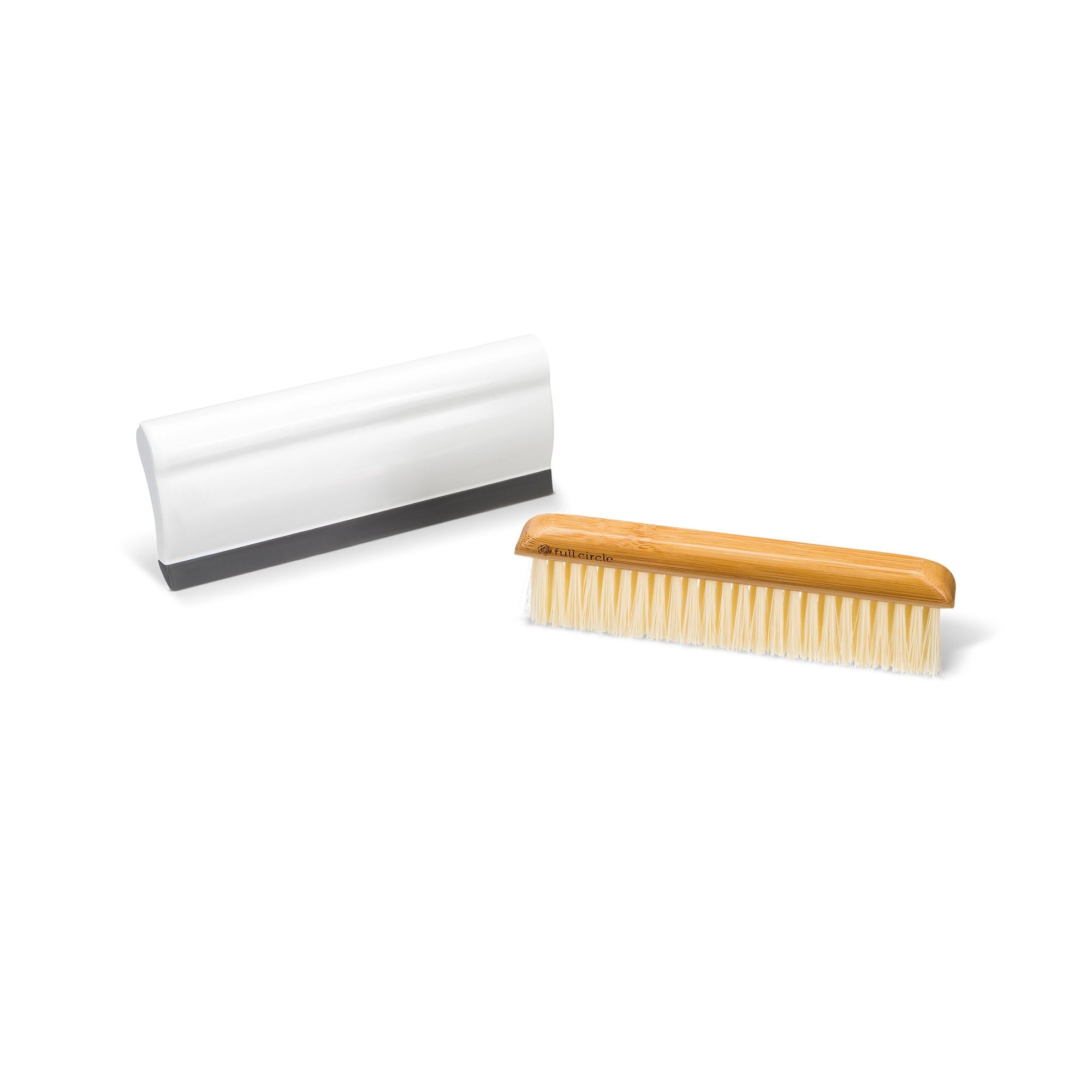 Full Circle Green Crumb Runner Counter Sweep & Squeegee