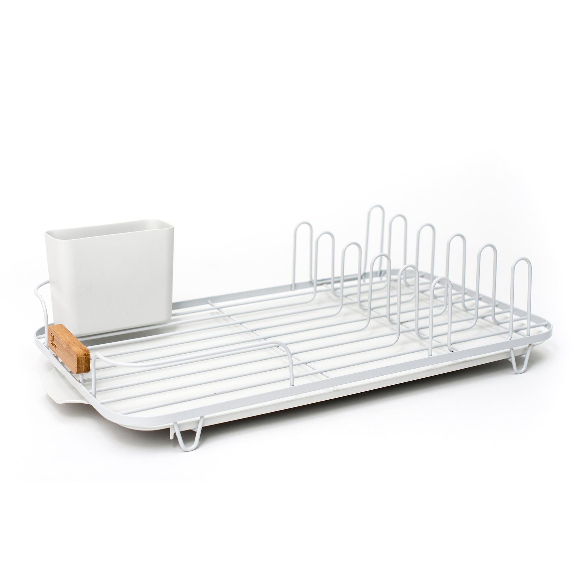 Sink Side Dish Drying Rack with Drain Board, Plastic Dish Drainer Rack and  Tray Set Large Capacity Dish Storage Rack Kitchen Organizer-a Small