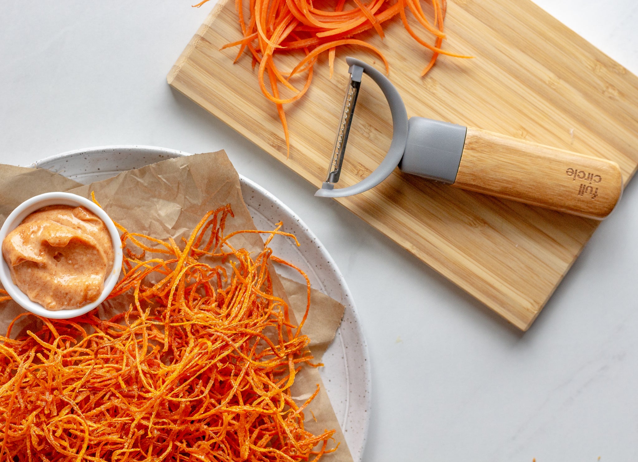 Matchstick Carrot Fries – Full Circle Home