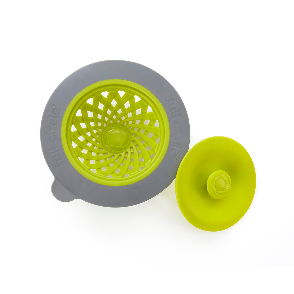 Full Circle Home Catch & Close Sink Strainer - Green