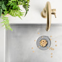 Catch & Close Sink Strainer - Gray