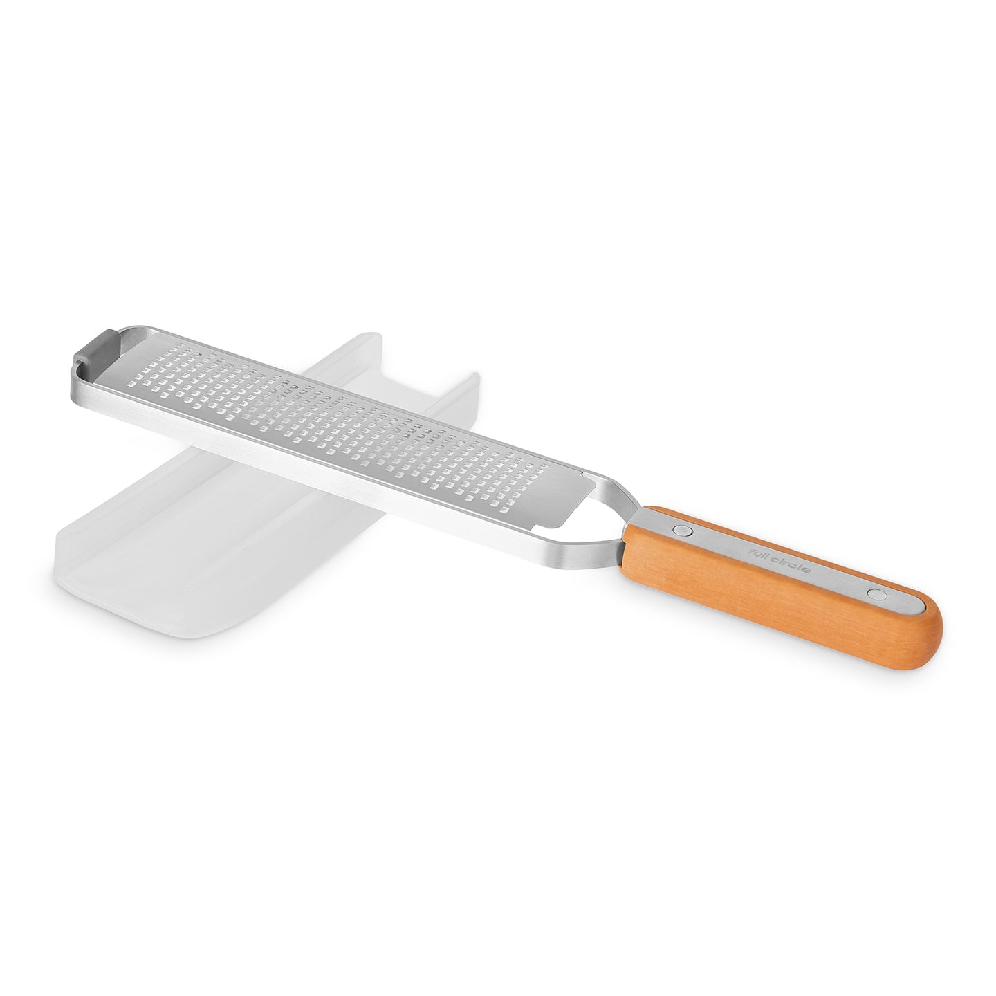 Full Circle Simply the Zest, Fine Zester with Food Catcher Full