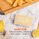 100% Plastic-Free Loofah Scrubber Sponge