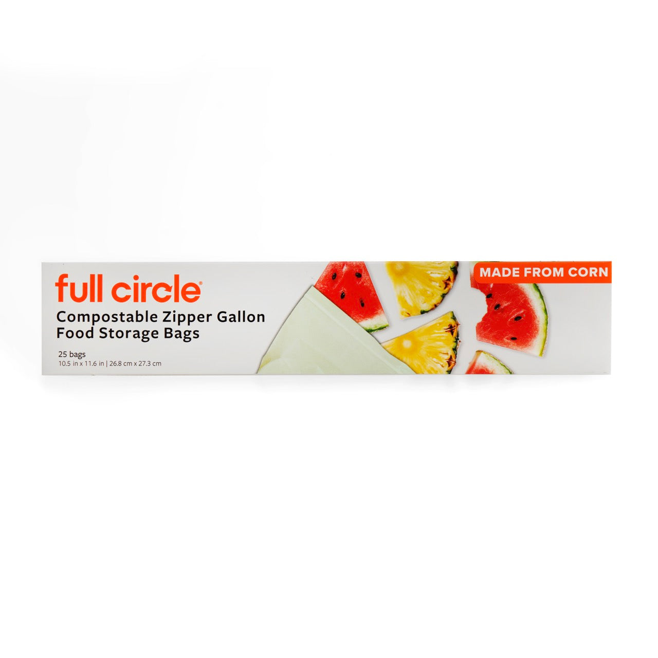 Full Circle Full Circle Compostable Zipper Gallon Bags - 25ct — product image
