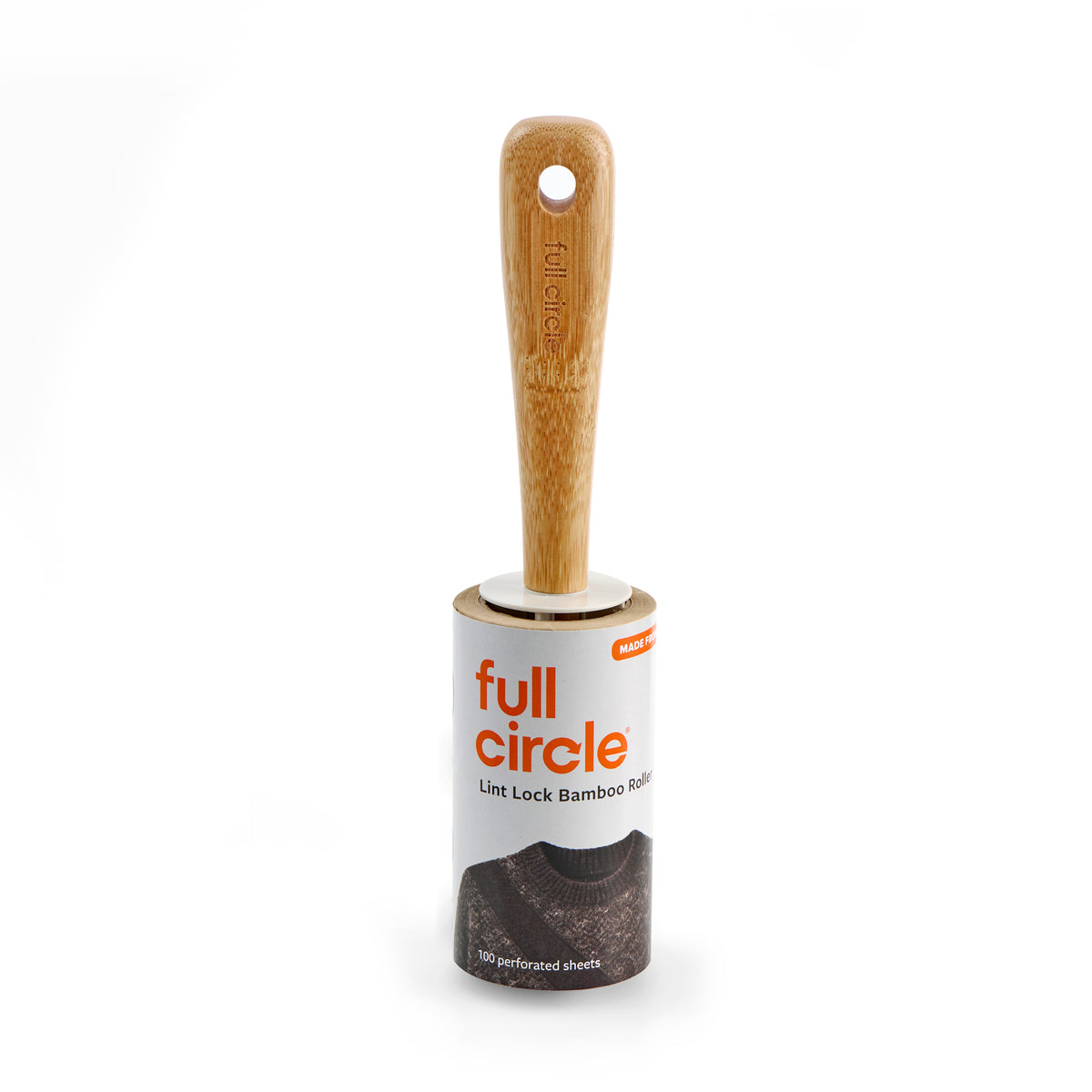 Full Circle Home Lint Lock Bamboo Roller