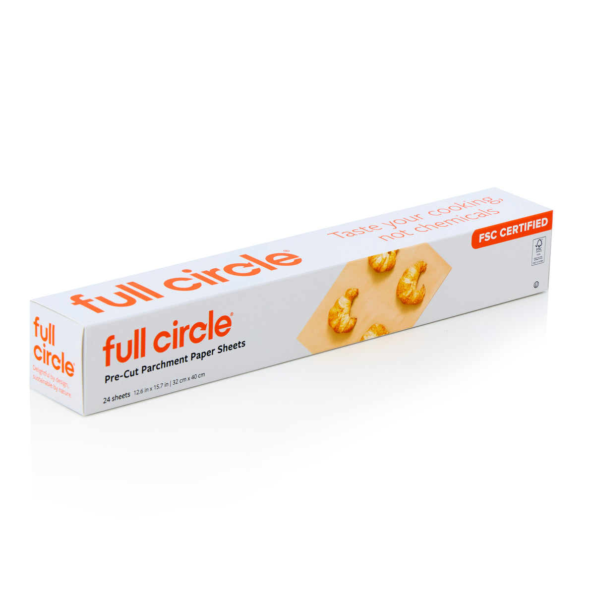Full Circle Home Pre-Cut Parchment Paper Sheets - 24
