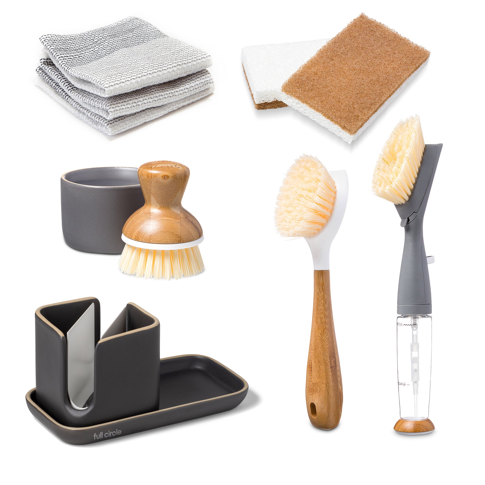 9-Piece Dish Cleaning Set