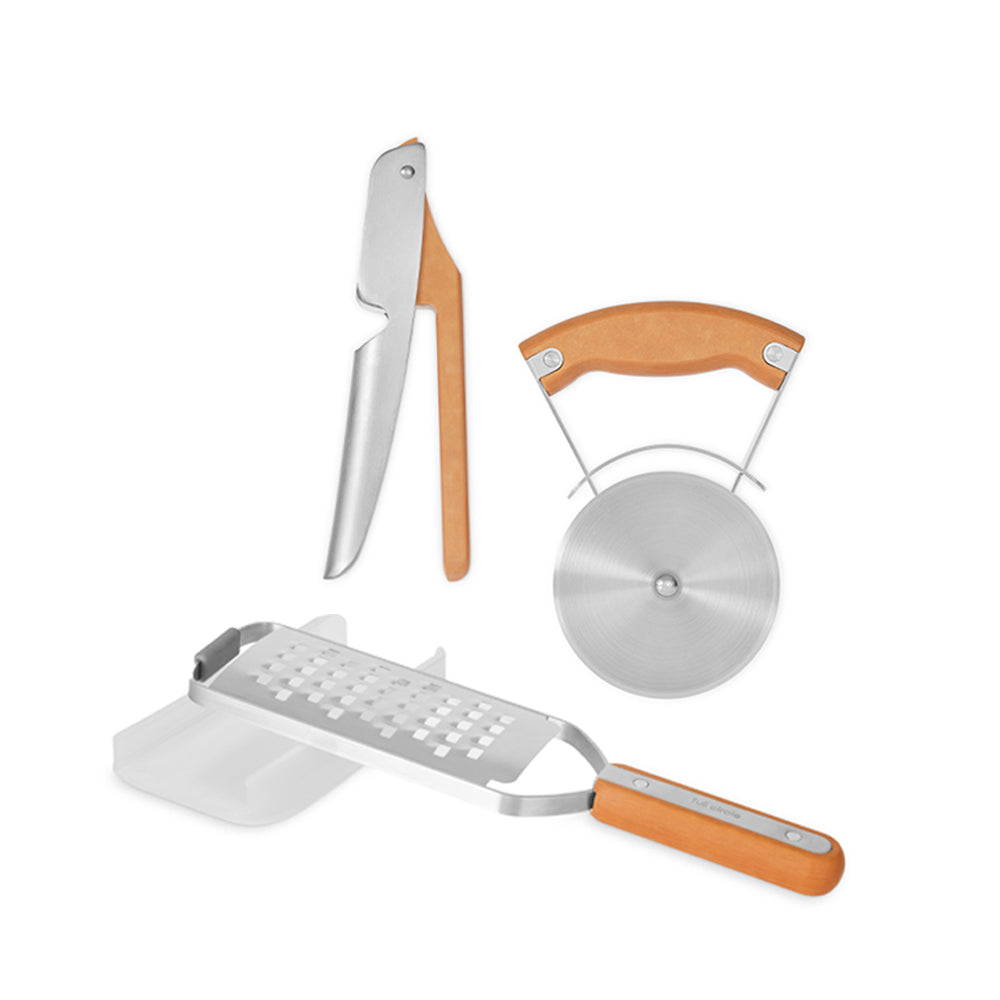 Full Circle Home Pizza Party 3-Piece Tool Set