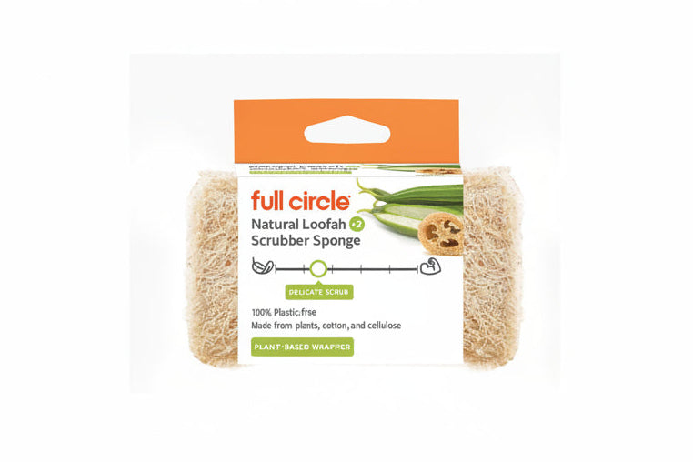 Full Circle Home Loofah Scrubber Sponge - Thumbnail 3