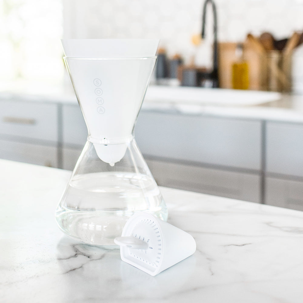 Soma 6-cup Glass Carafe Water Filter – Sixth and Zero