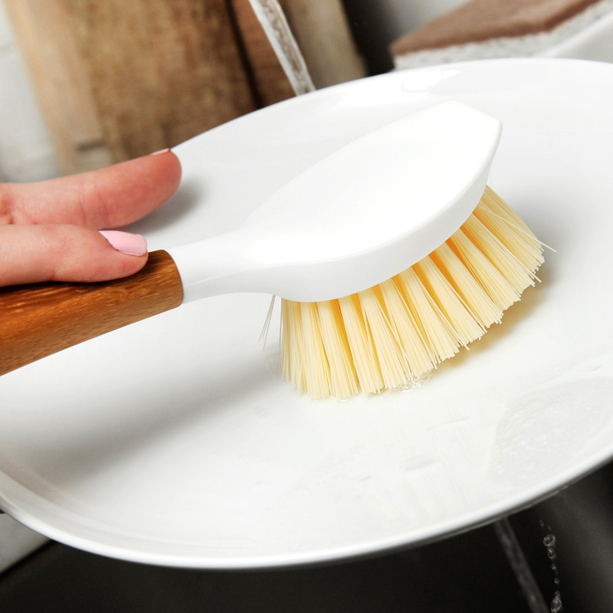 Dish Brush - Silicone Handle – Drei Leaf Market