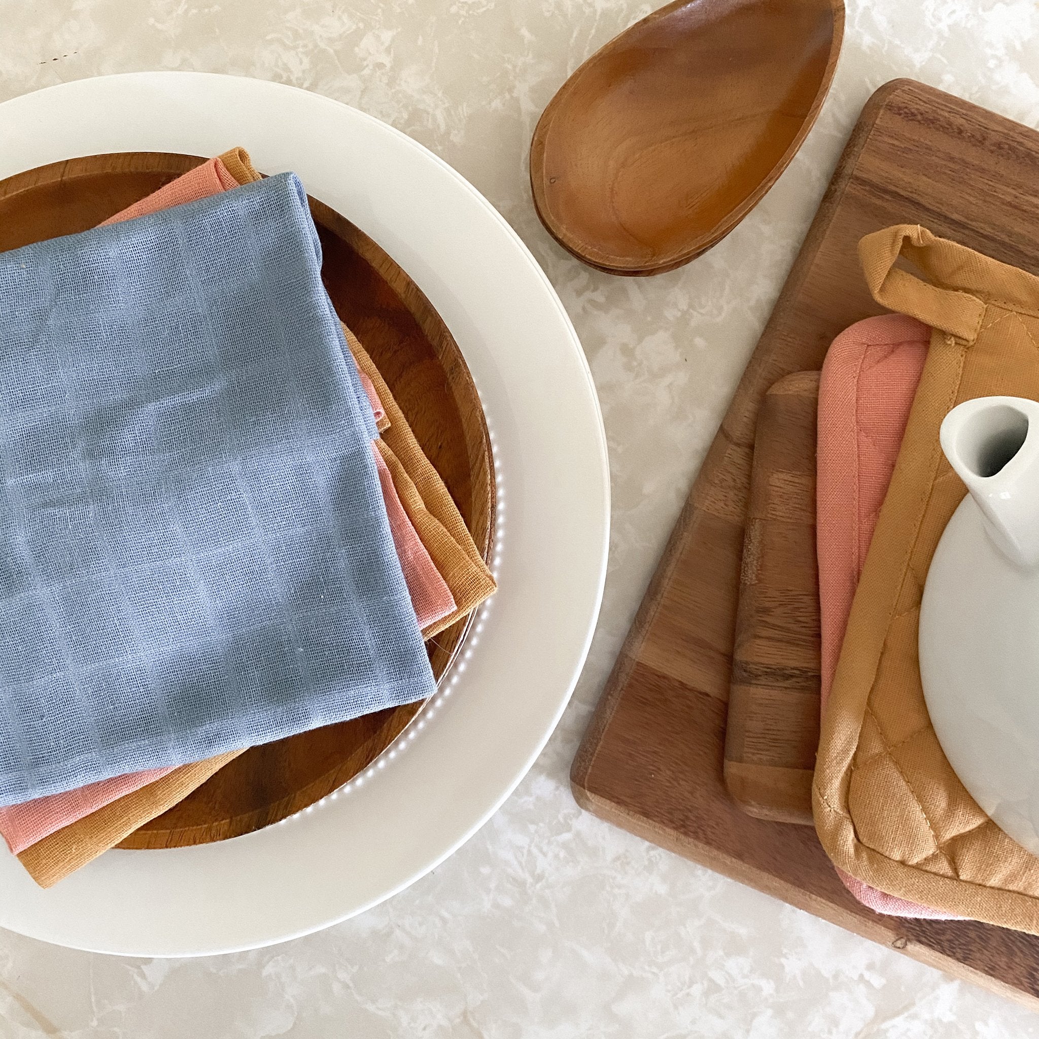 Full Circle Plant-Dyed Kitchen Cloths, Natural Dyes, Organic Cotton – Full  Circle Home