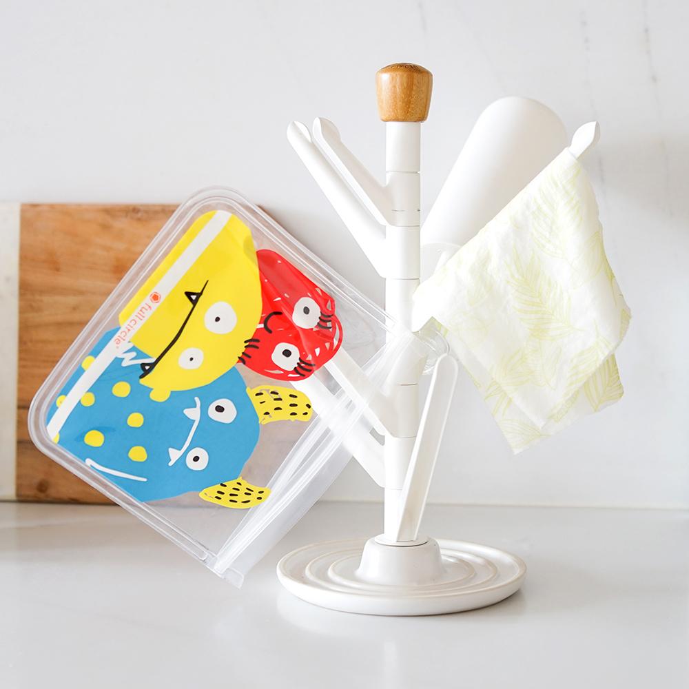 Branch Out Ceramic Recycled Plastic Drying Rack Full Circle Home