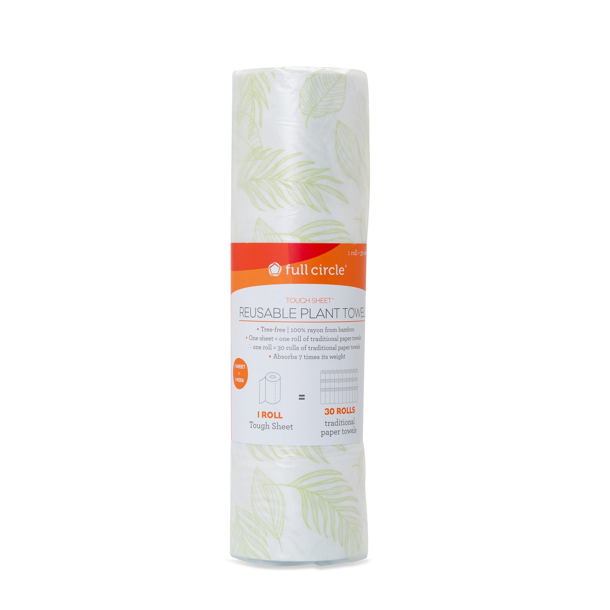 Bamboo Paper Towels 100 Sheets Reusable & Disposable 