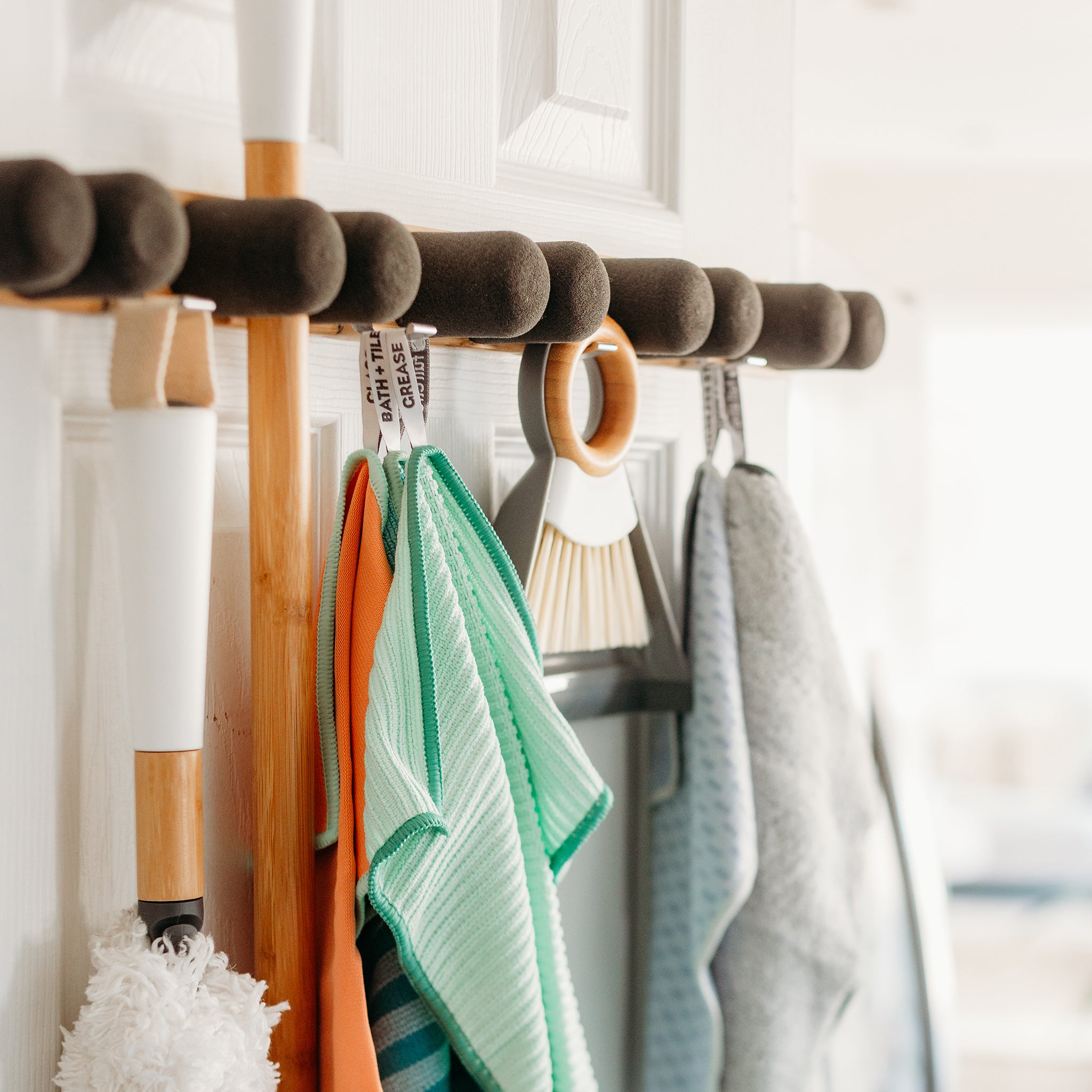 Full Circle Get A Grip Mop Broom Organizer Full Circle Home