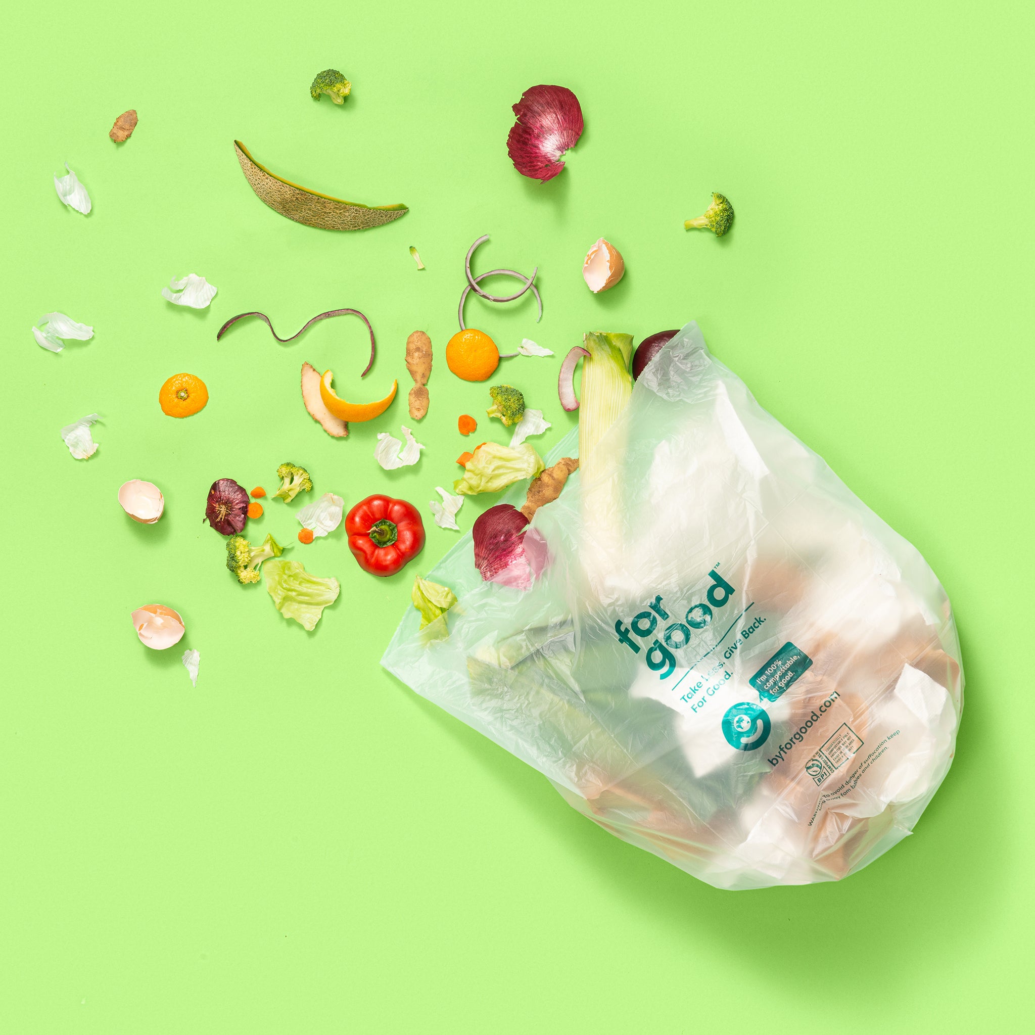 3 Gallon Compostable Small Food Scrap Waste Bags