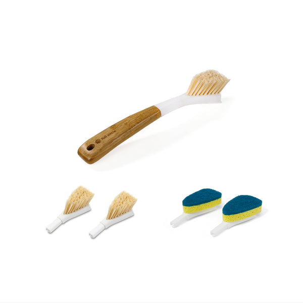 Full Circle Laid Back 2.0 Collection Cleaning Brush and Sponge Set – Full  Circle Home