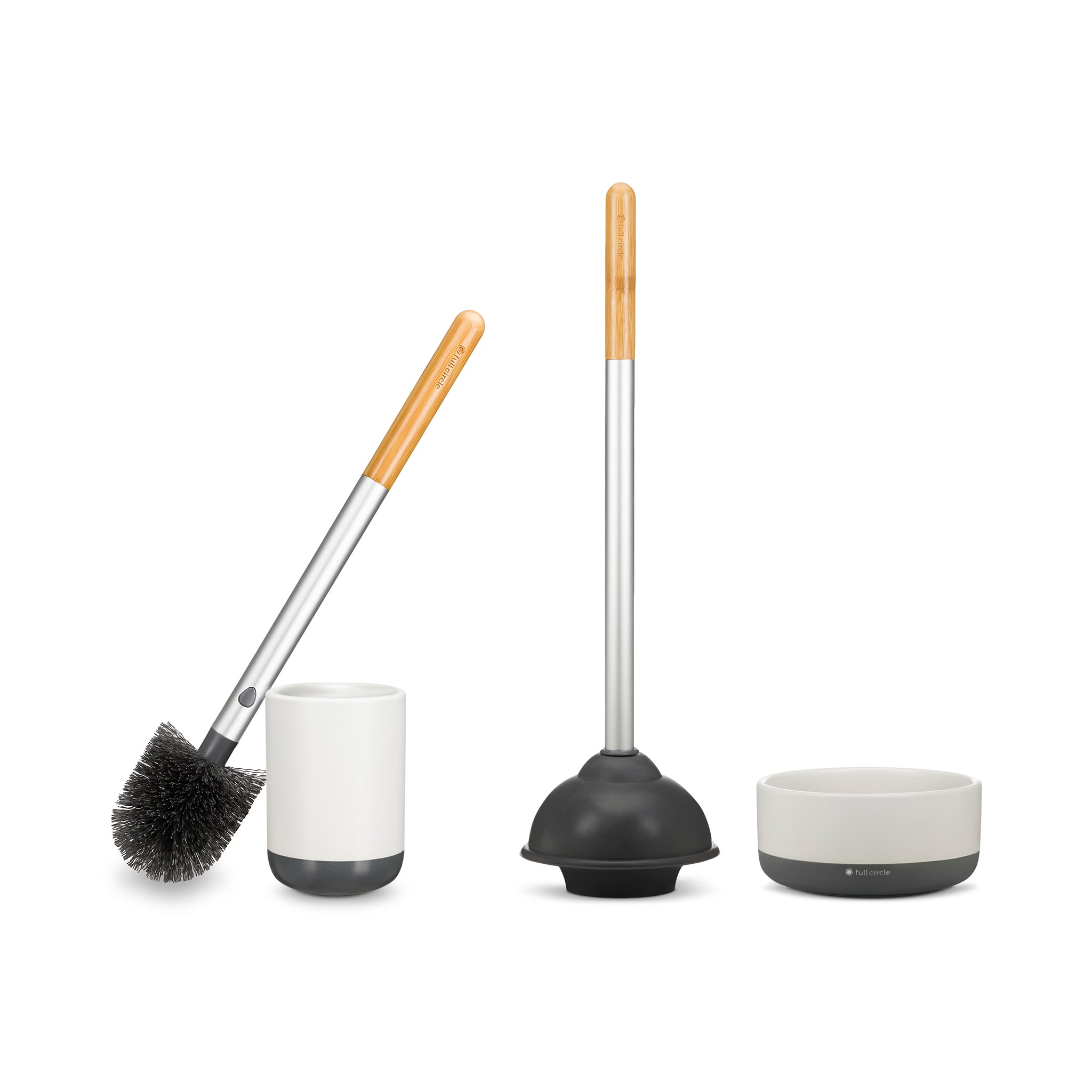 Full Circle Home Toilet Cleaning Set